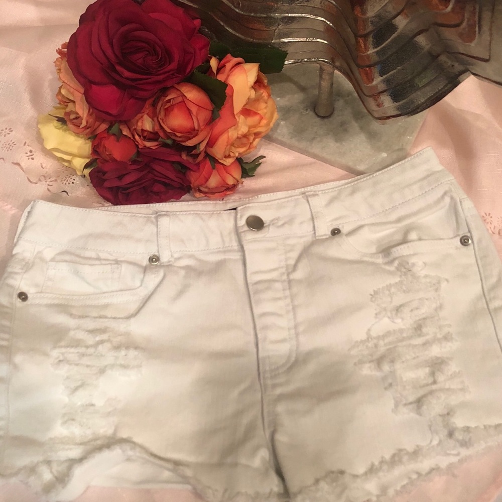 Forever 21 Distressed Shorts